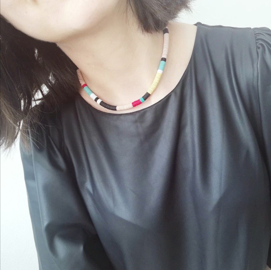 151| Short Necklace EARTH
